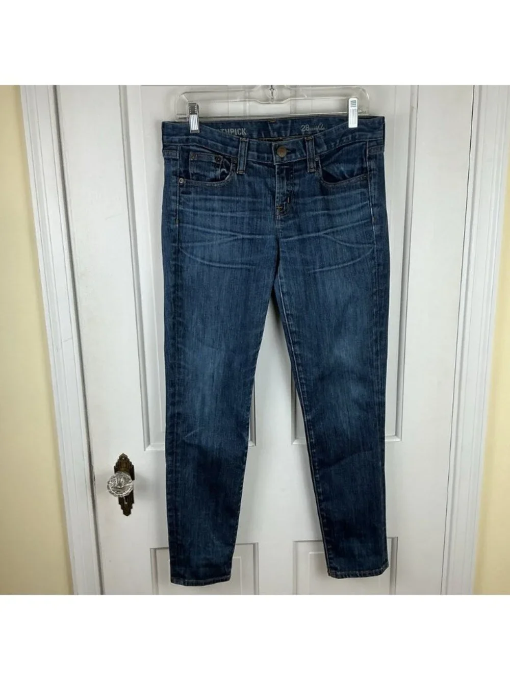 J. Crew Toothpick Ankle Jeans Size 28